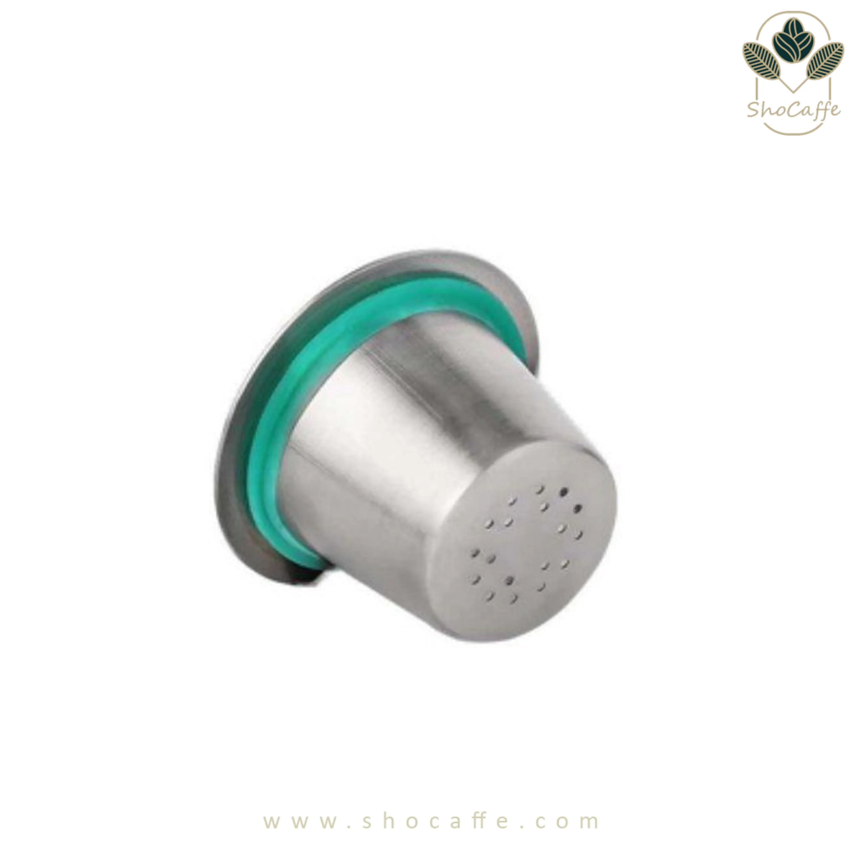 کپسول قهوه قابل شارژ نسپرسو با درپوش فویلی کپسول قهوه قابل شارژ نسپرسو با درپوش فویلی-با وزن 50 گرم